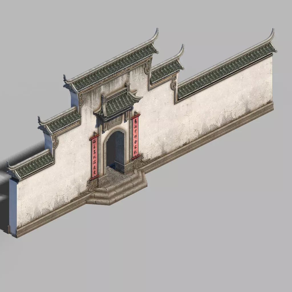 Hangzhou-living area-building 002 3D model