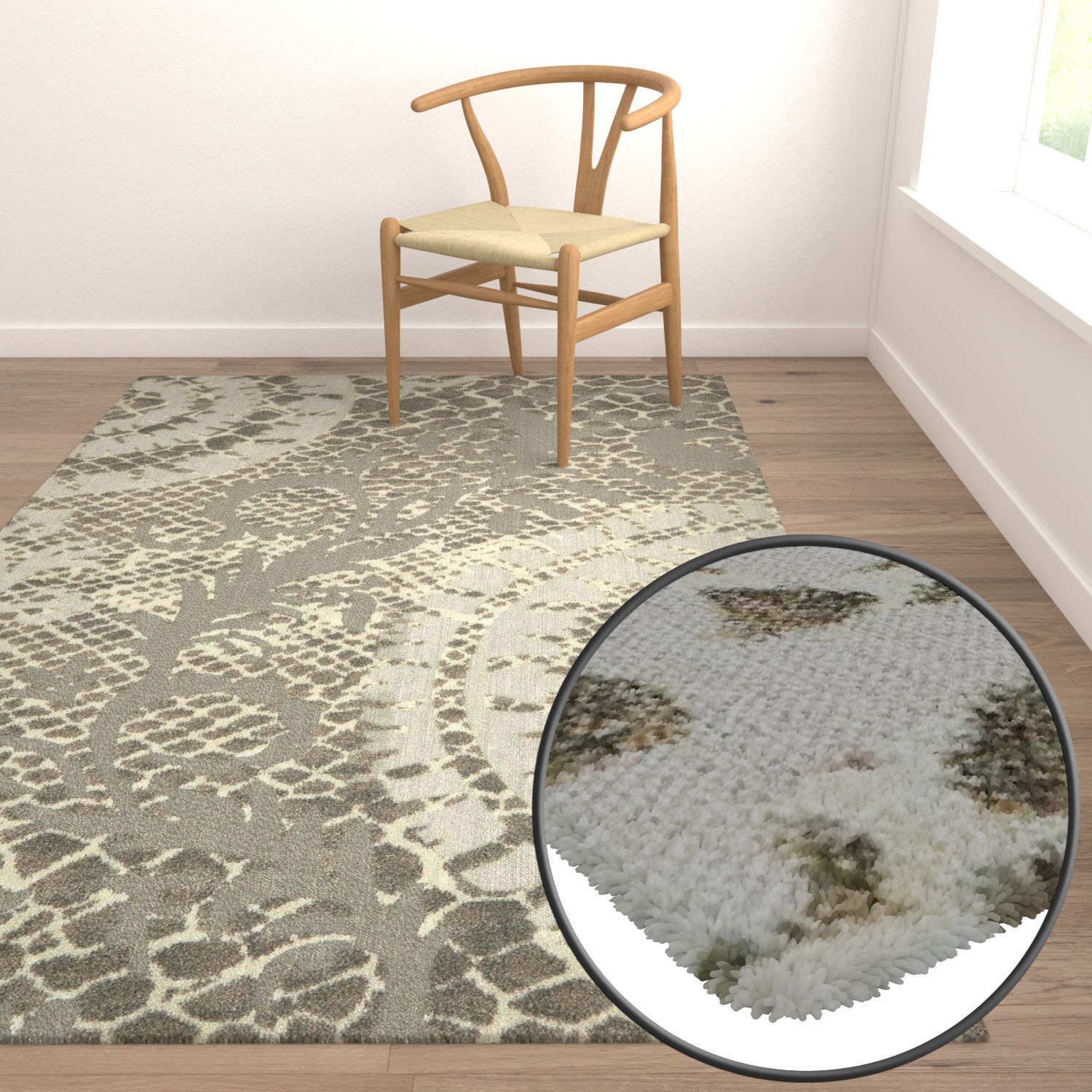 Rug Set 1766 3D model_5