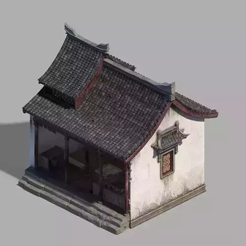 Hangzhou-living area-building 003 3D model