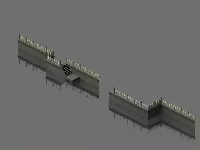 River Bank-Stone Fence-Stone Ladder 17