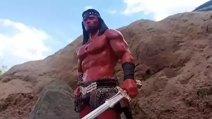 Conan the destroyer 3D printable 3D print model