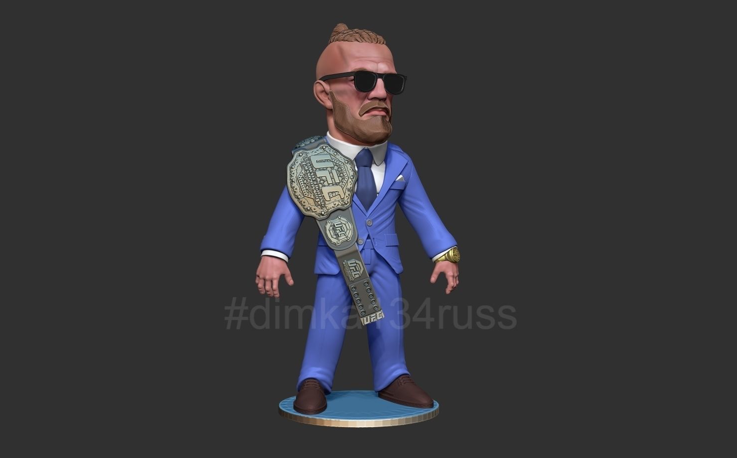 Conor McGregor 3D print model