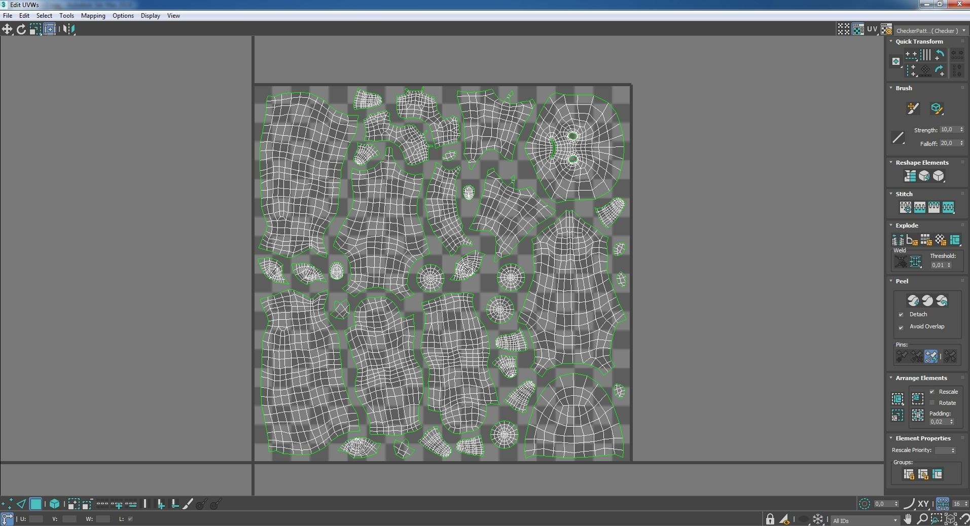 Alien v1  Animated and Game Ready Low-poly 3D model_59
