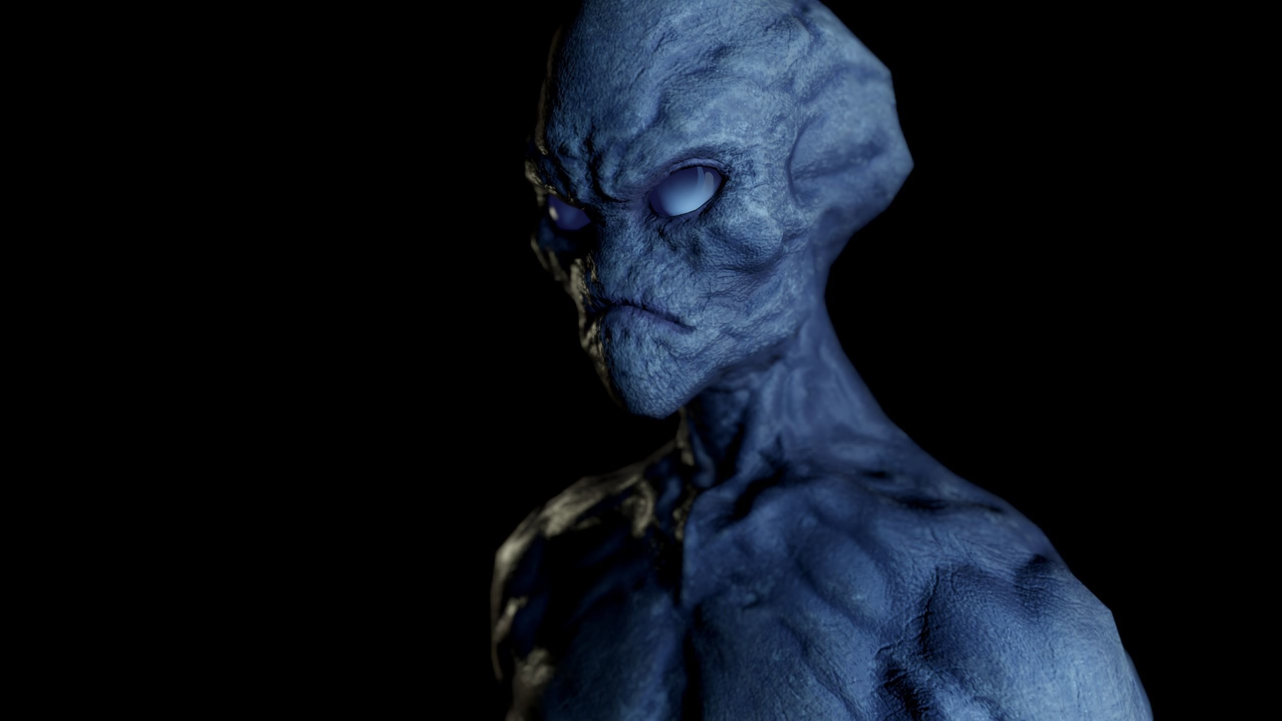 Alien v1  Animated and Game Ready Low-poly 3D model_24