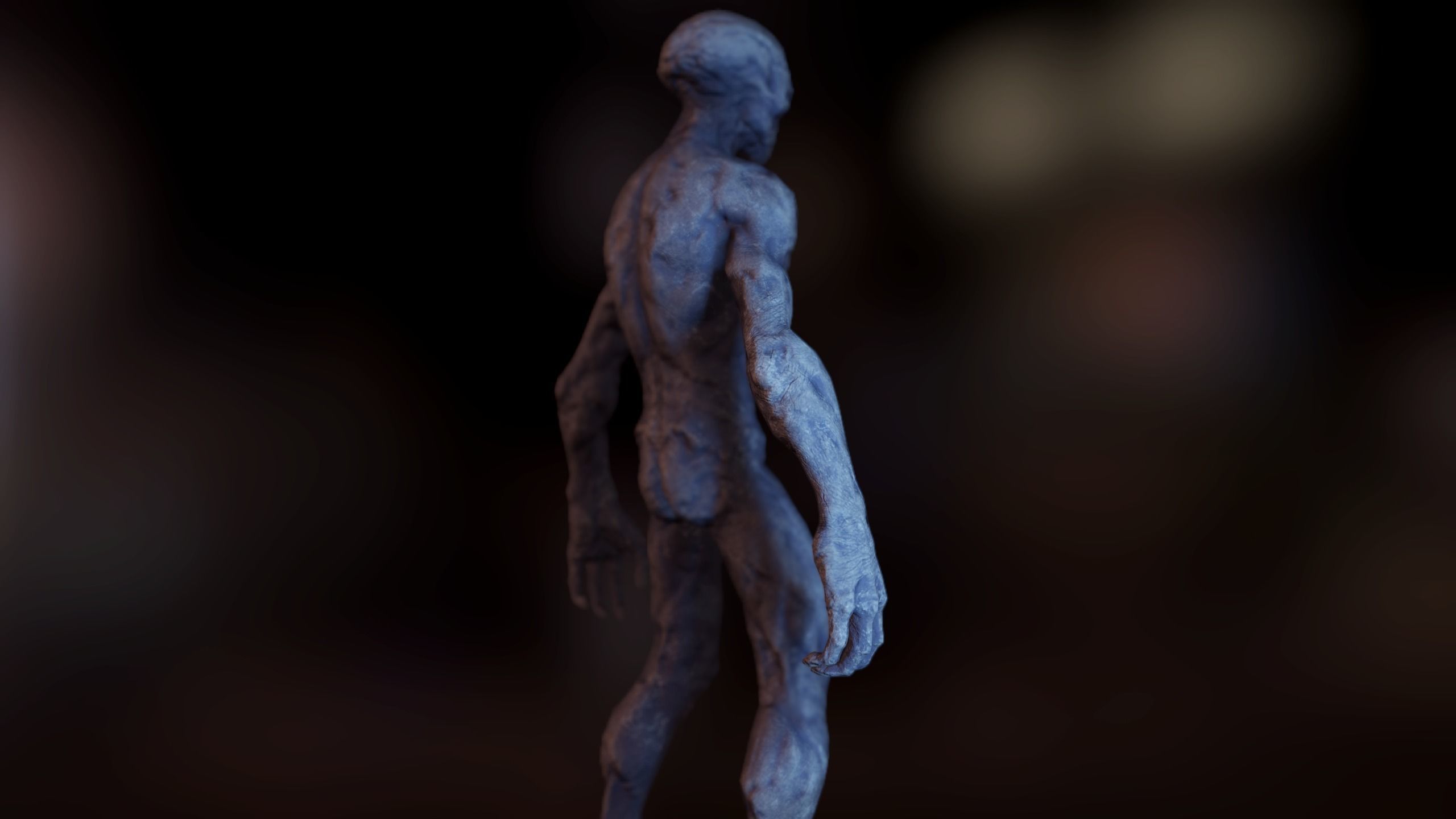 Alien v1  Animated and Game Ready Low-poly 3D model_22