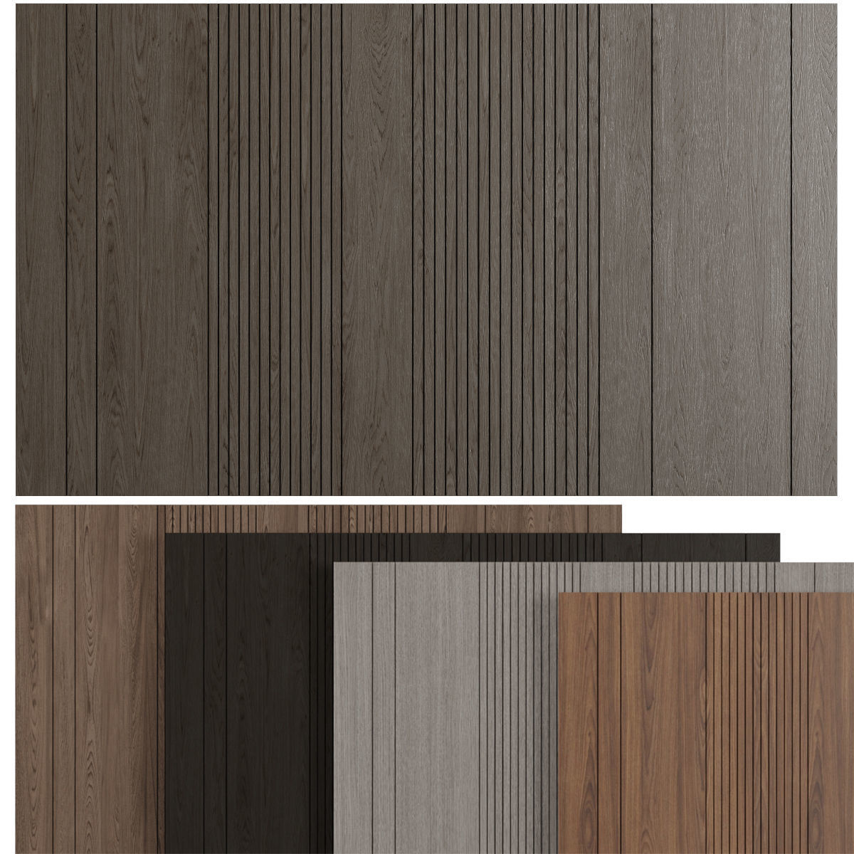 Decorative panel 3D model_3