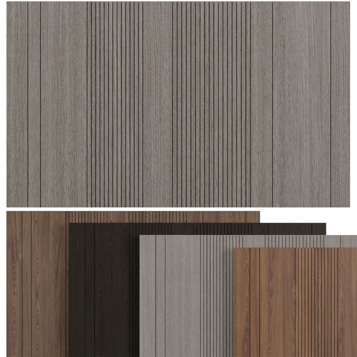 Decorative panel 3D model_2