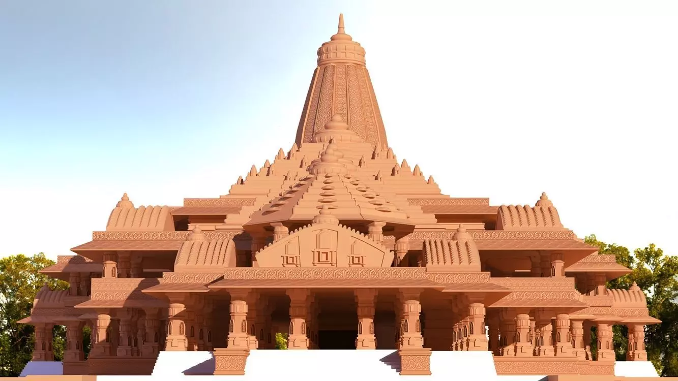 Ayodhya Ram Mandir 3D model_0