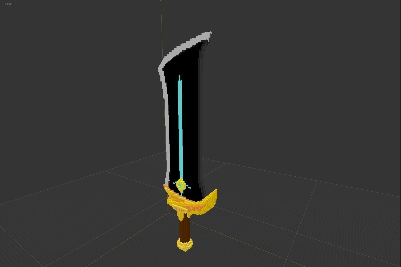 Rolvev Sword 3D model_1