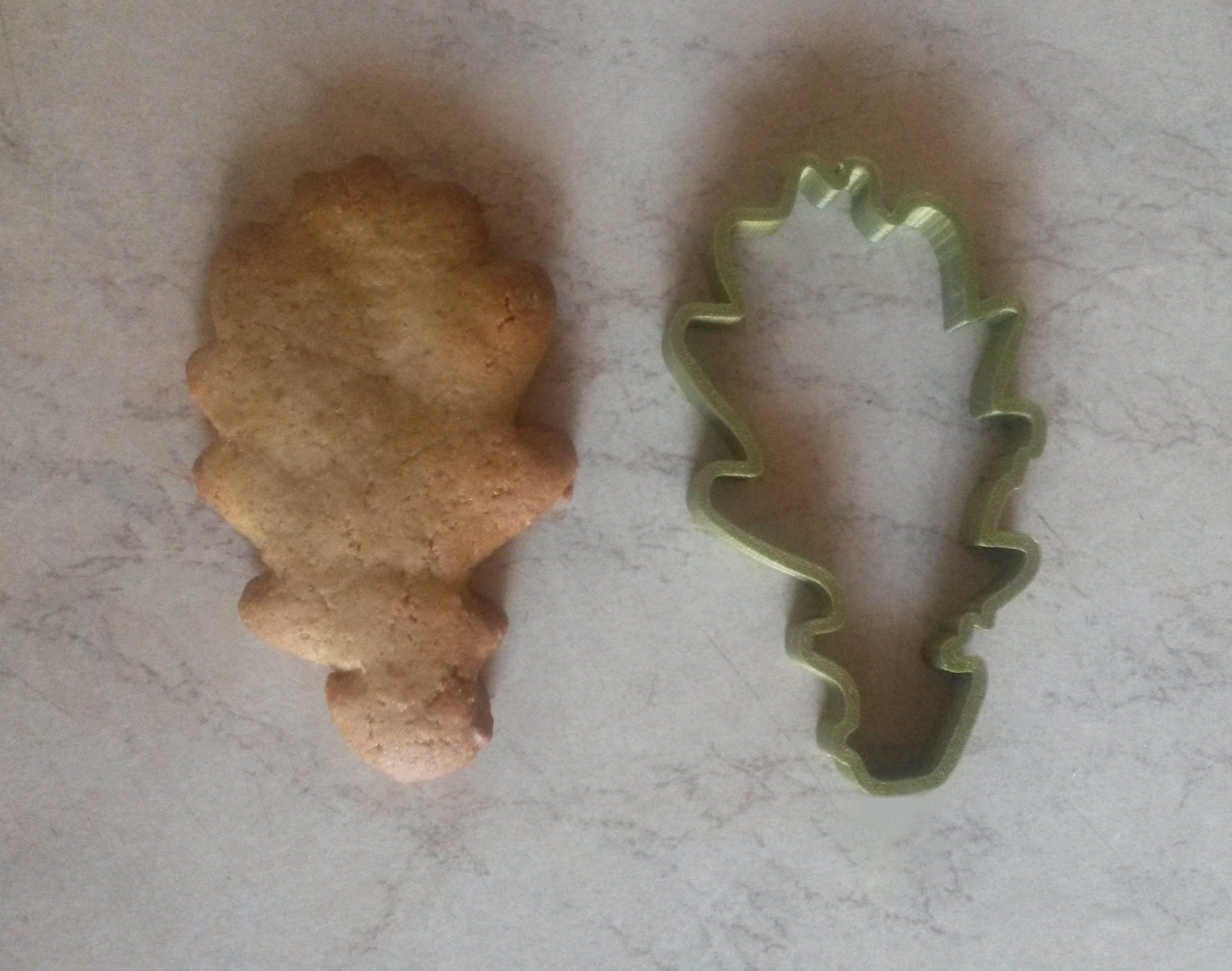 Autumn leaf 3D print model_1