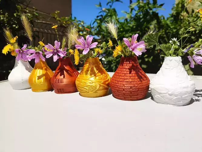 Collection de 86 vases   3d print 