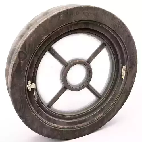 Window Wooden rounded carton