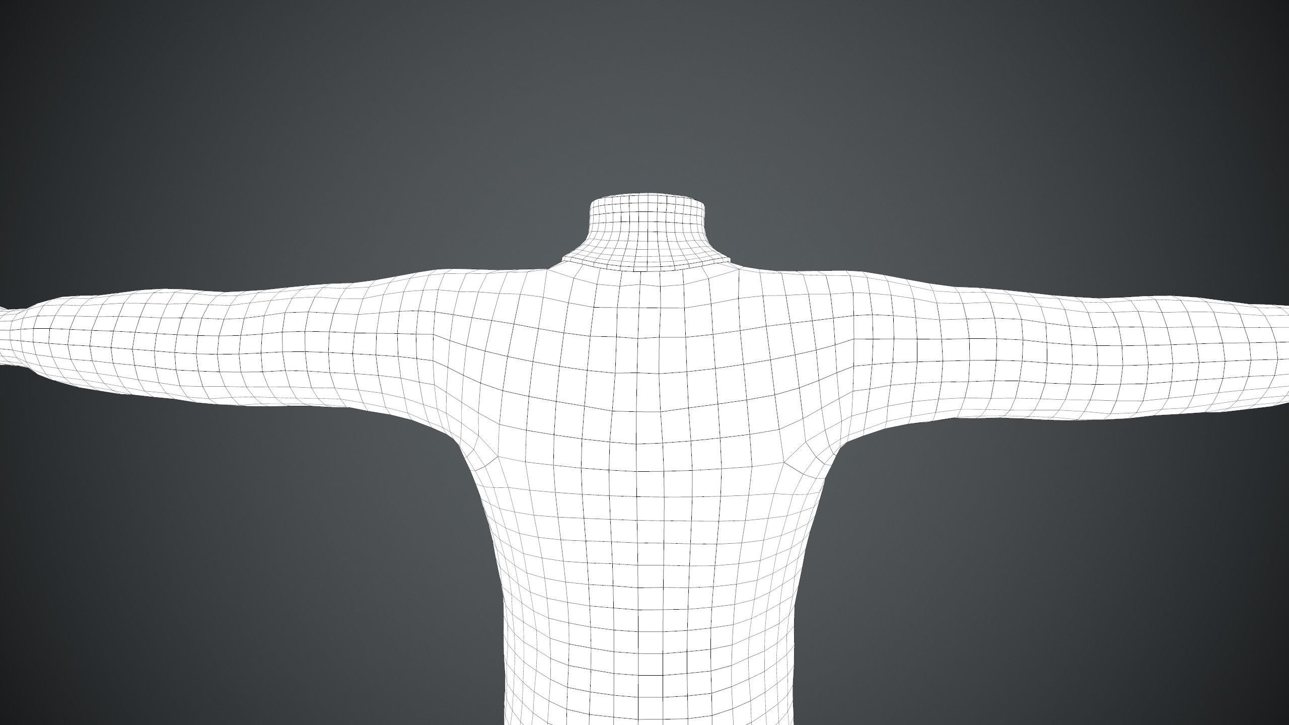 Black Winter Turtleneck Low-poly 3D model_18