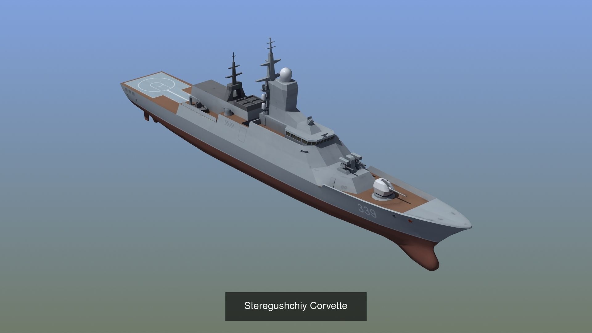 Russian Navy VR Set 01 3D Model Collection_2