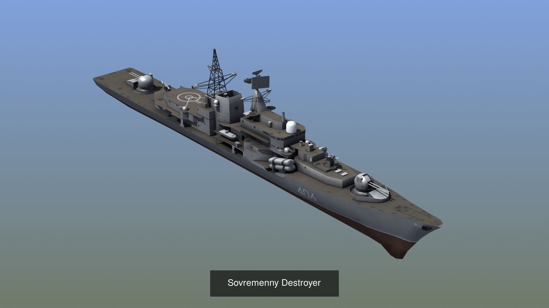 Russian Navy VR Set 01 3D Model Collection_4