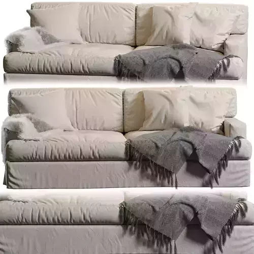 meridiani james sofa white