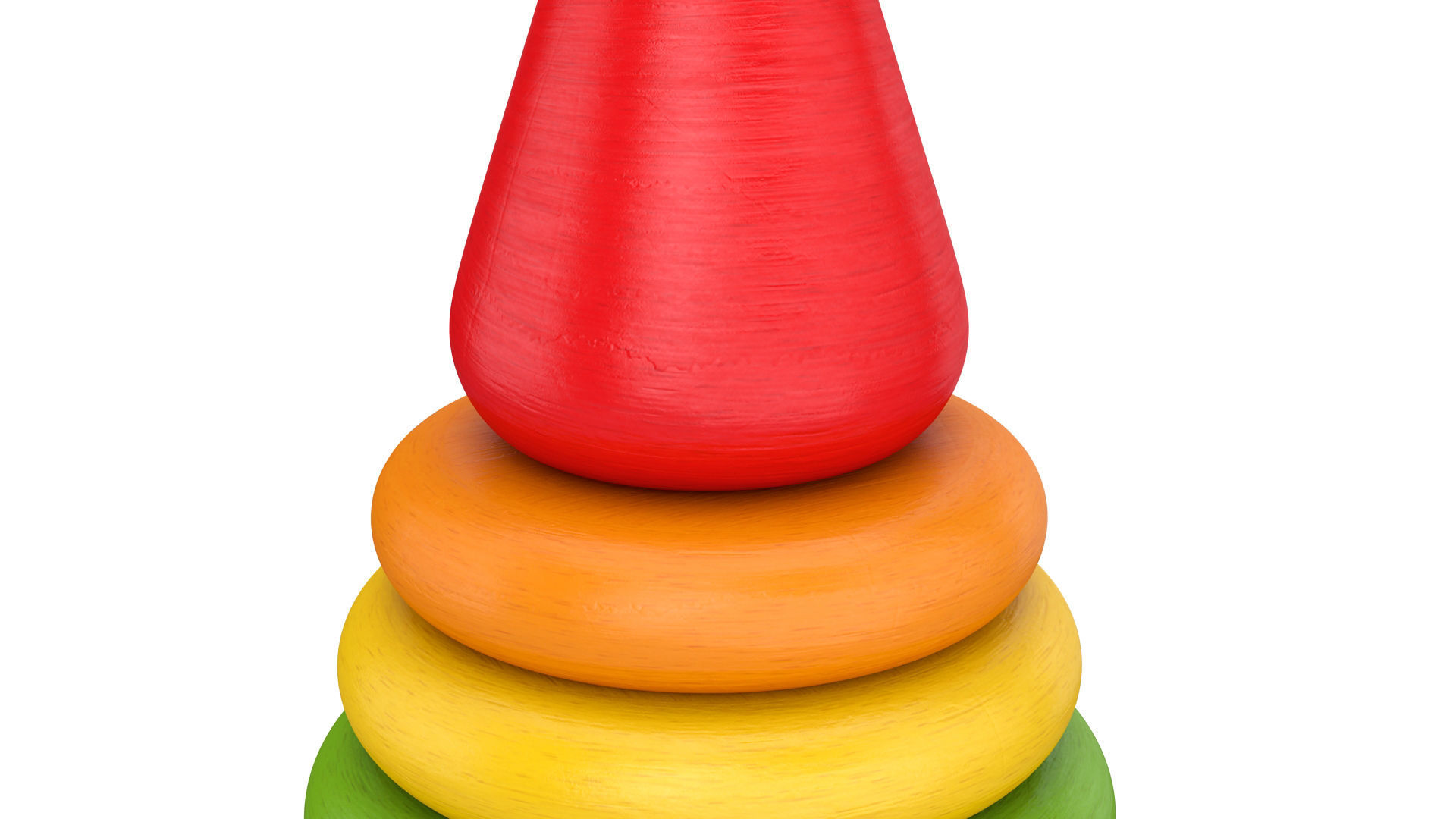 Toy pyramid 3D model_5