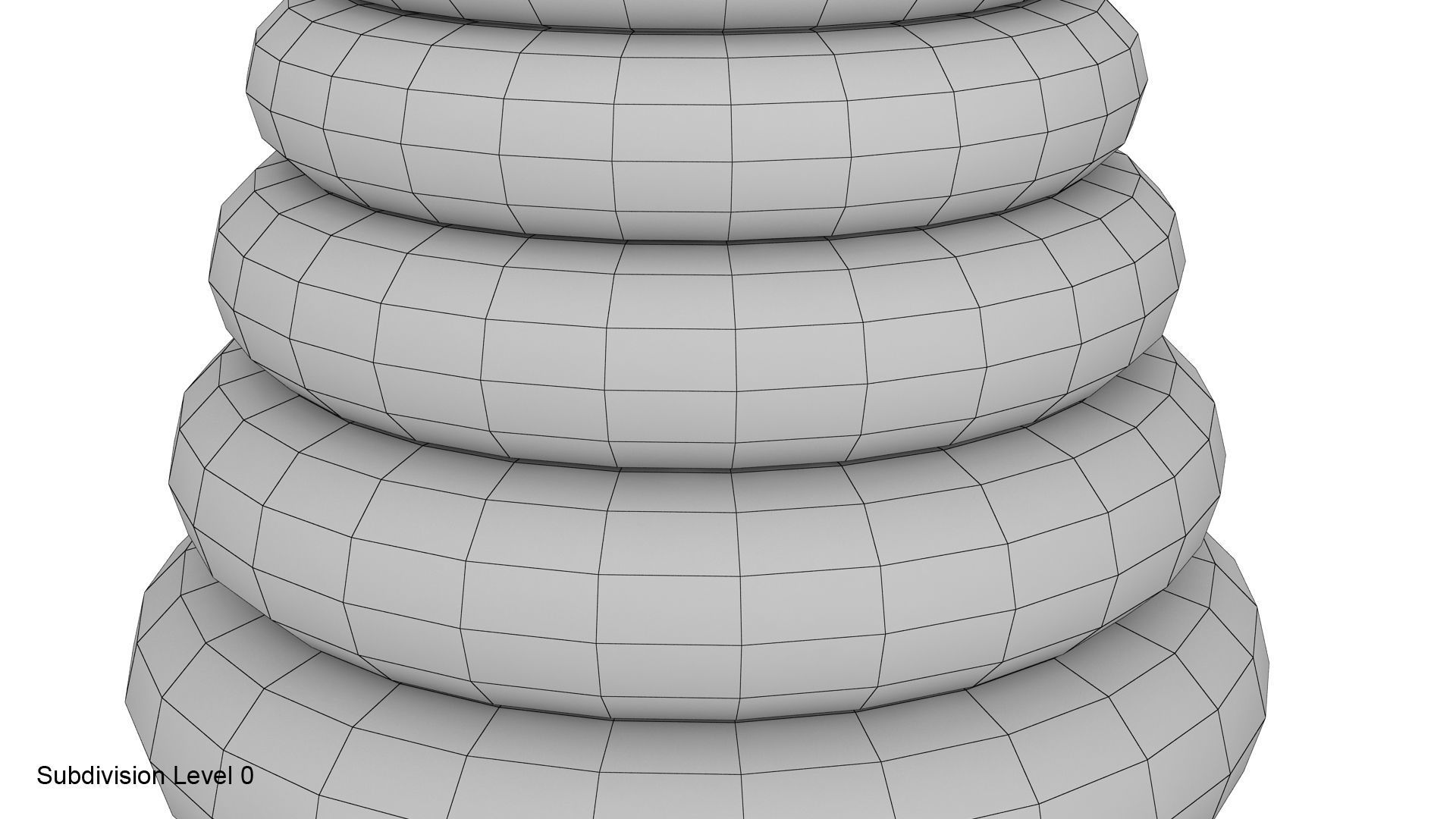 Toy pyramid 3D model_14