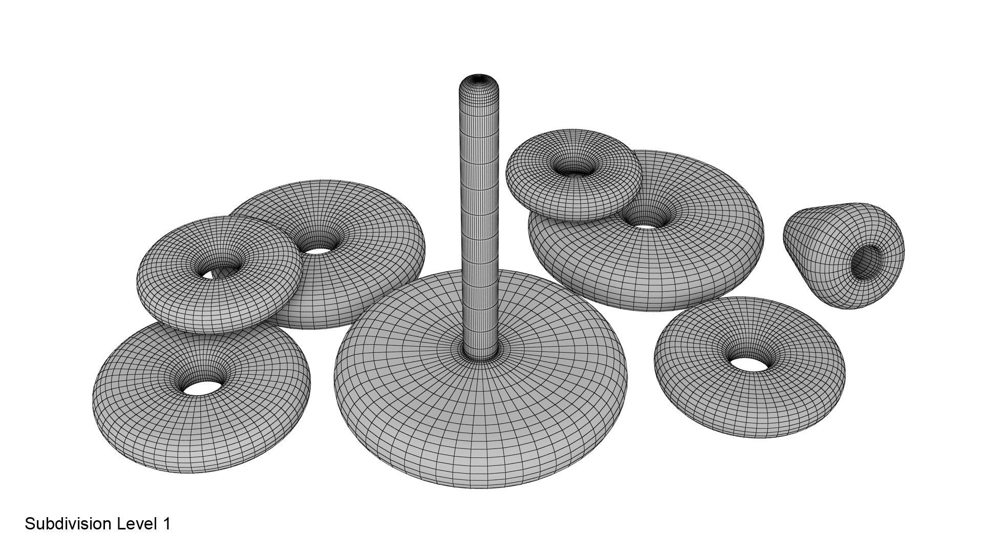 Toy pyramid 3D model_22