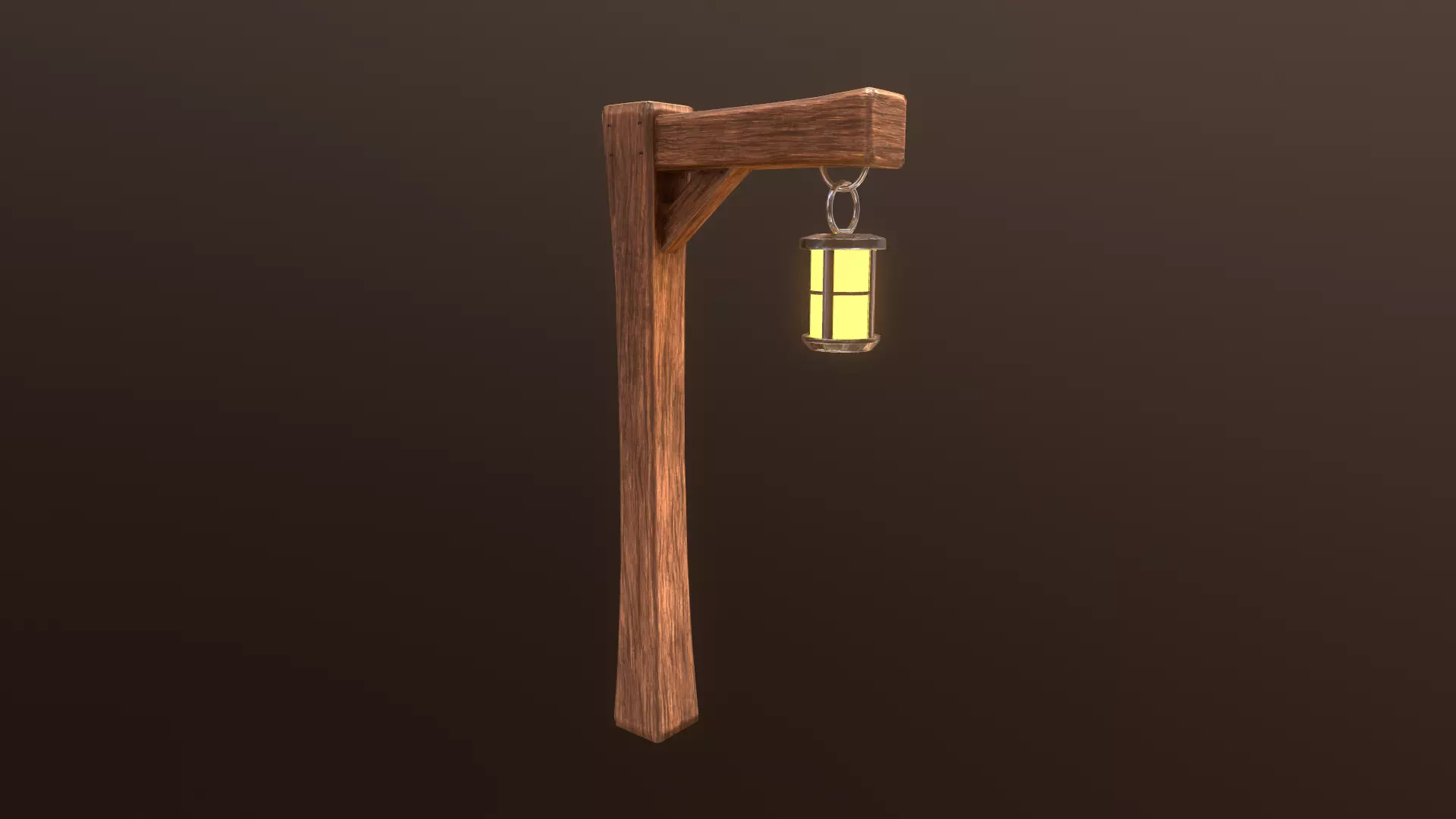 Lamp Post 3D model_0