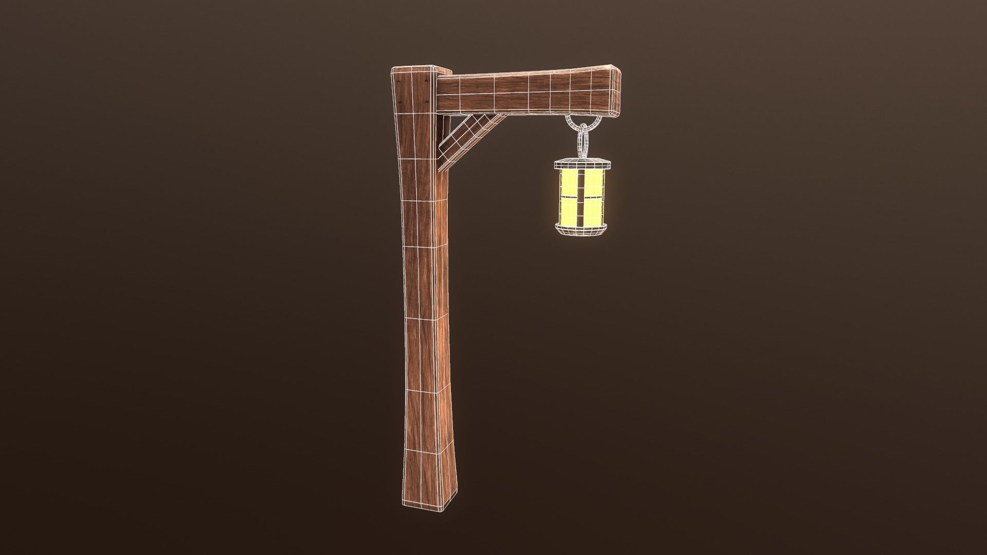 Lamp Post 3D model_2