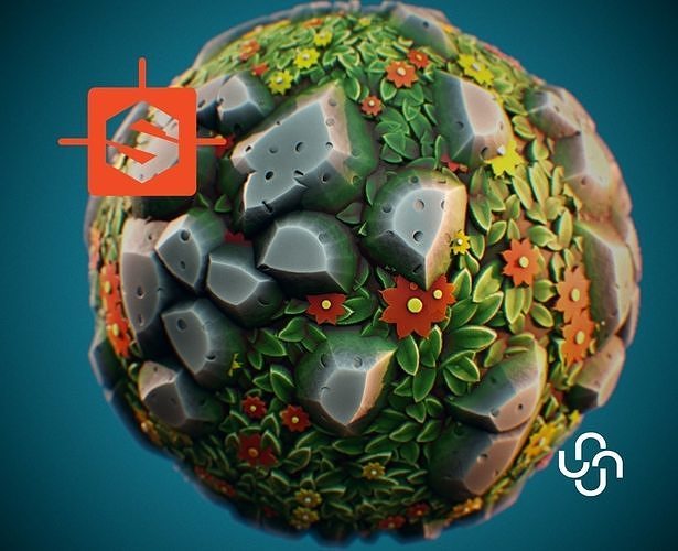Stylized Grass - Tutorial Included Texture