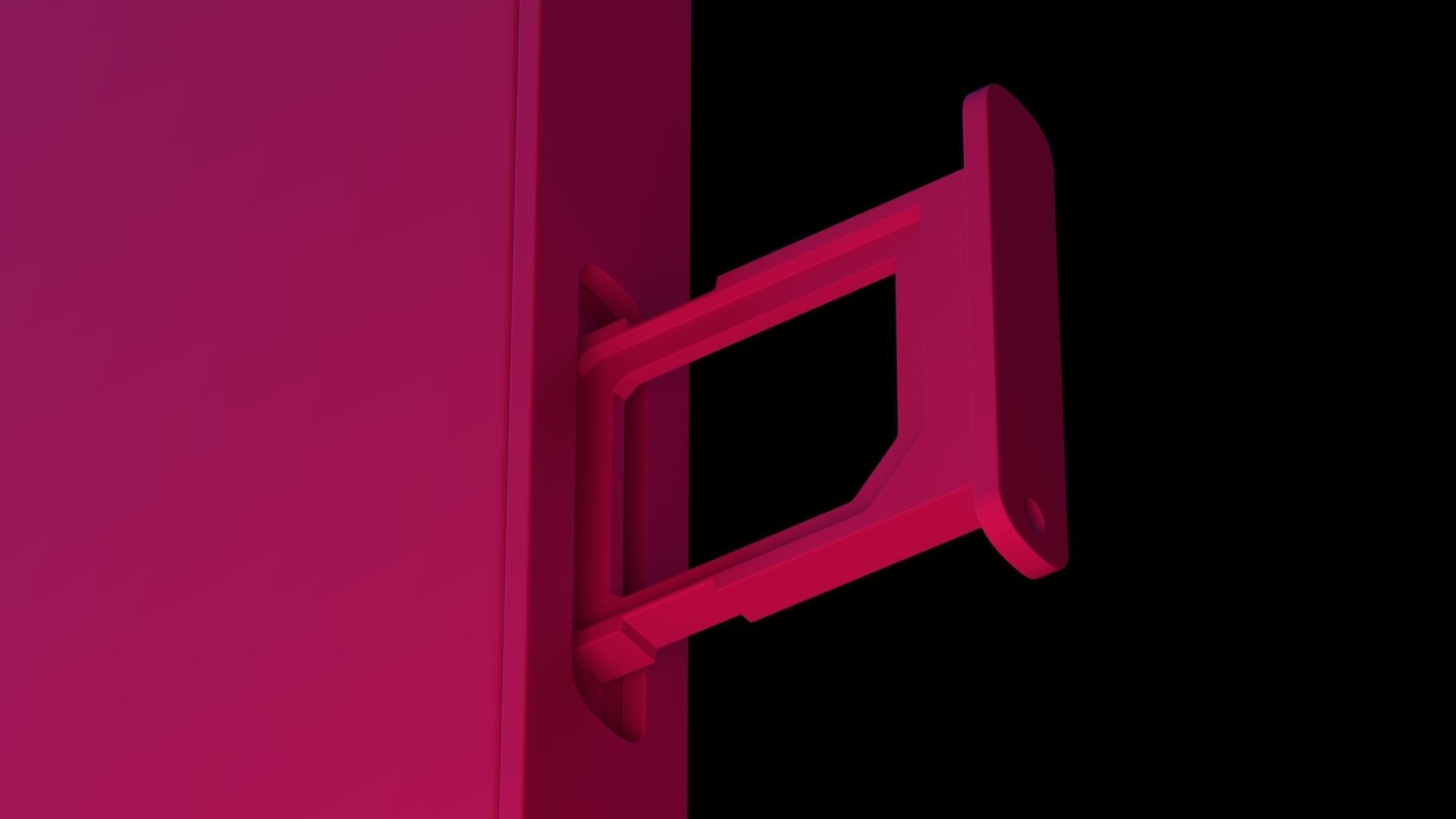 iPhone 12 Pro 3D model without material Low-poly 3D model_6