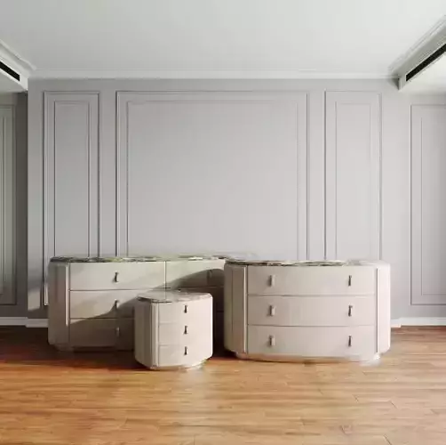 Chest of Drawers and bedside table