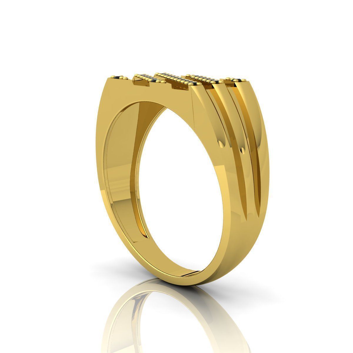 Mens Ring 3D print model_2