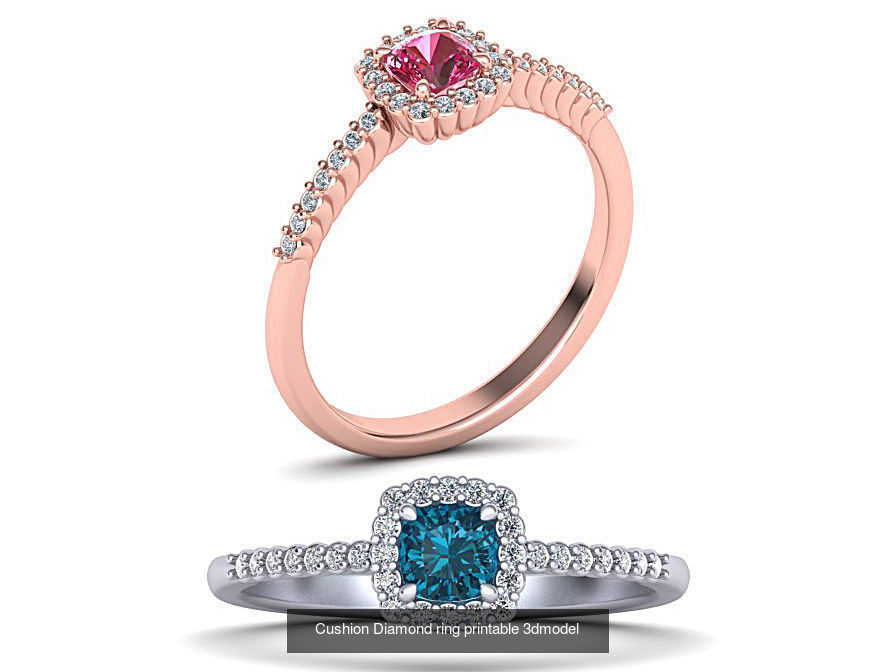 11 RINGS COLLECTION with Discount 3dmodels _5