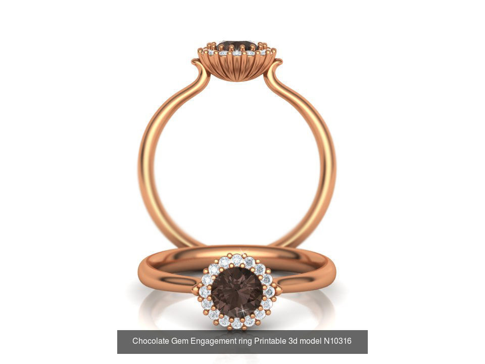 11 RINGS COLLECTION with Discount 3dmodels _2