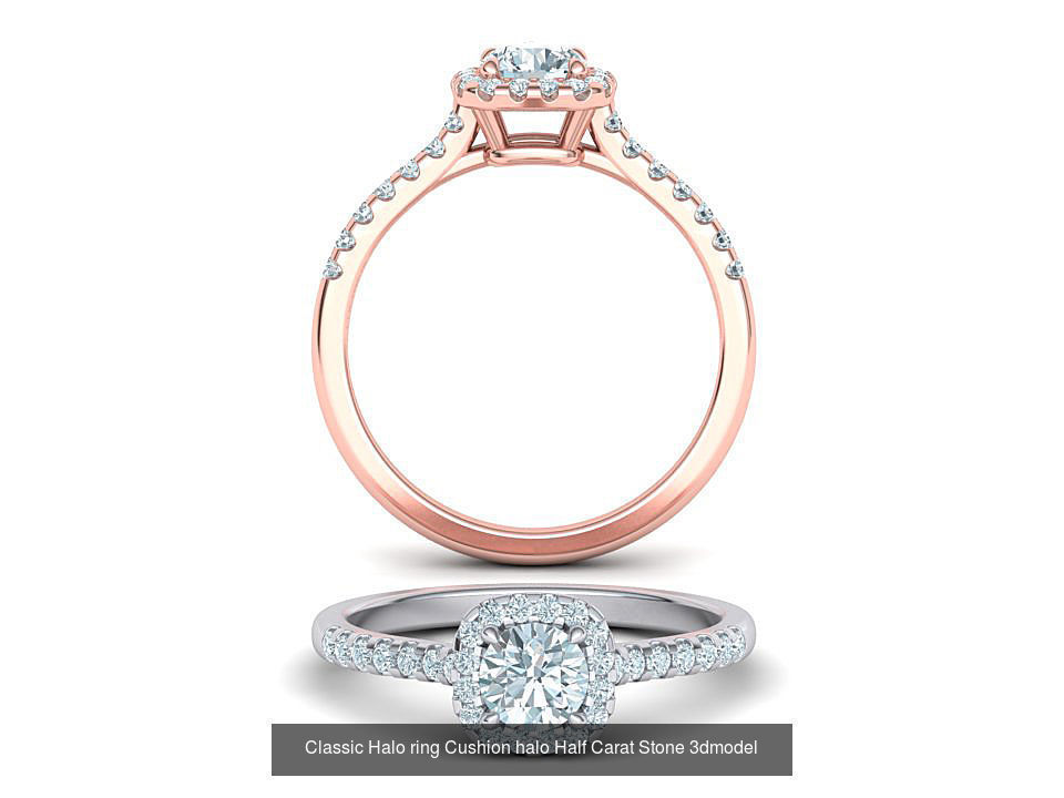 11 RINGS COLLECTION with Discount 3dmodels _11