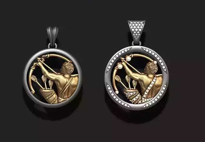 Horoscope Sagittarius pendants pack