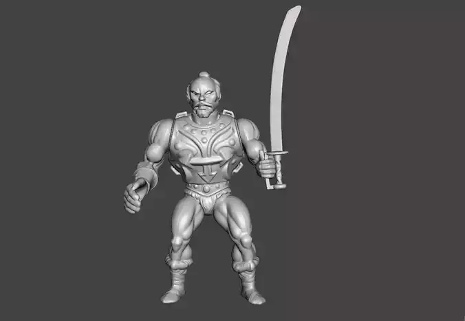 JITSU MOTU VINTAGE ACTION FIGURE COMPLETE