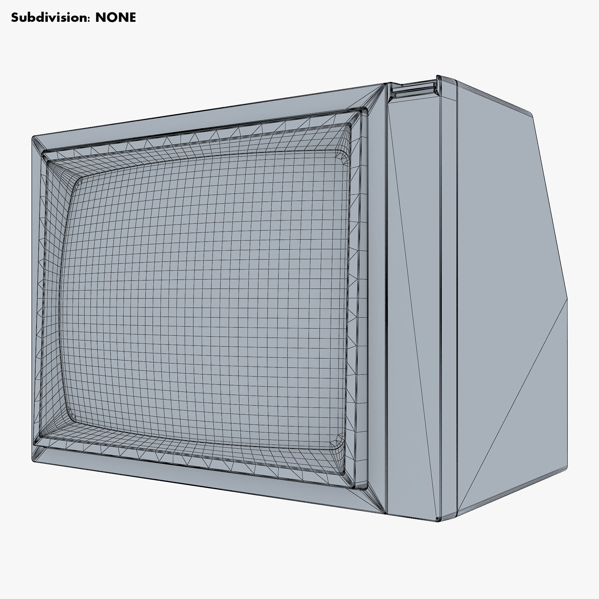 Old Monitor 3D model_9