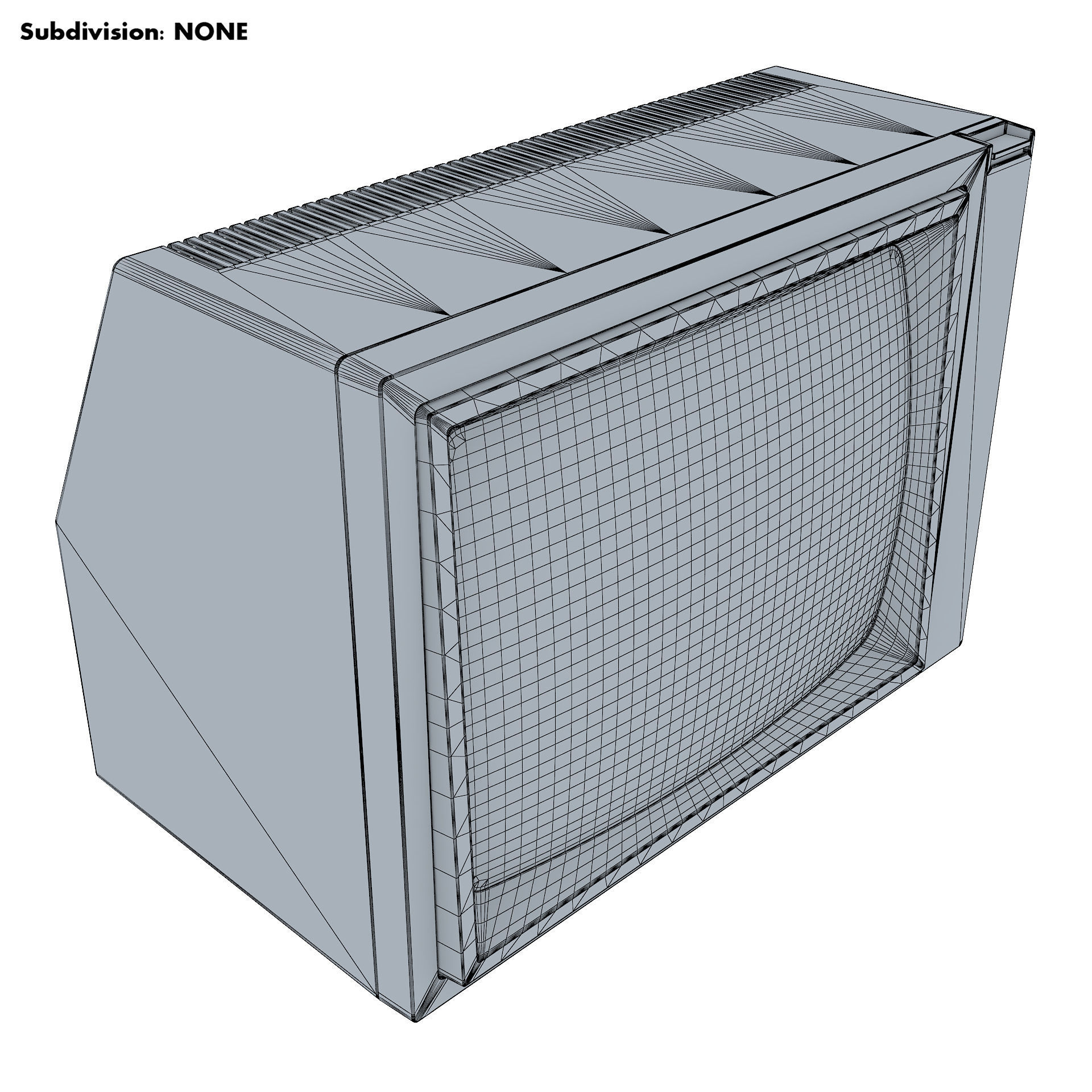 Old Monitor 3D model_11