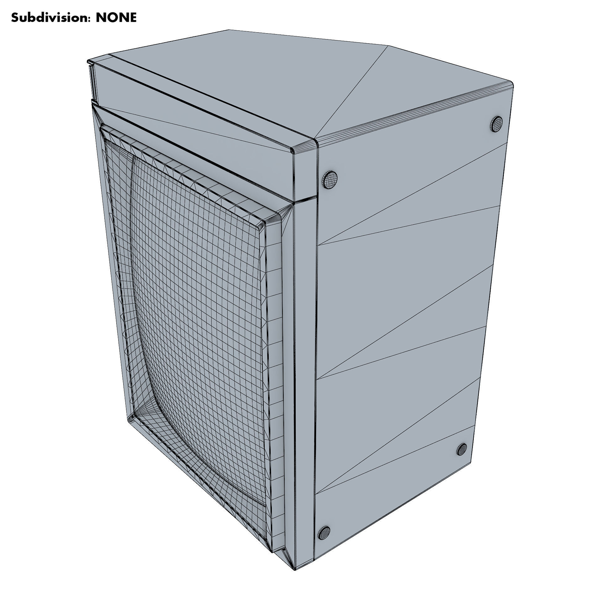 Old Monitor 3D model_17