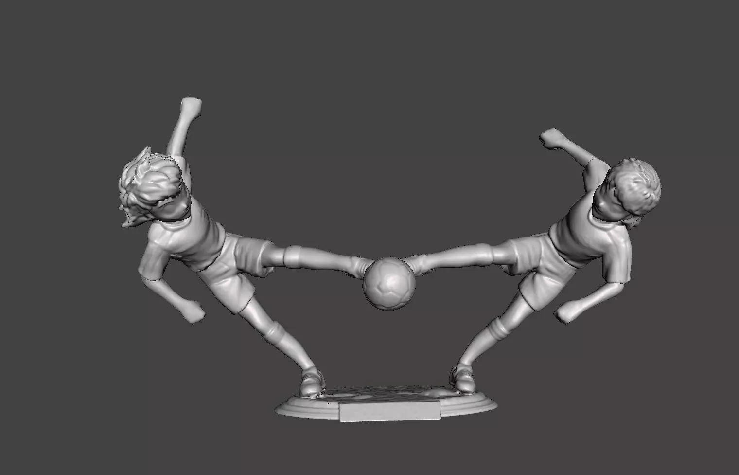 OLIVER Y TOM SUPER CAMPEONES HOLLY Y TOM CAPTIAN TSUBASA 3D print model_0