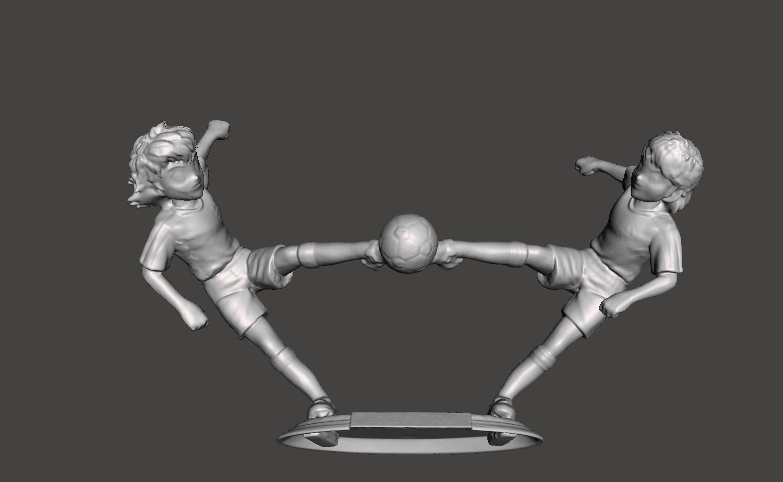 OLIVER Y TOM SUPER CAMPEONES HOLLY Y TOM CAPTIAN TSUBASA 3D print model_5