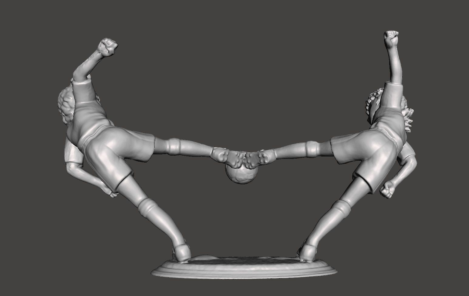 OLIVER Y TOM SUPER CAMPEONES HOLLY Y TOM CAPTIAN TSUBASA 3D print model_3