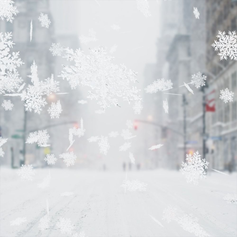 Realistic snowflake 3D model_2