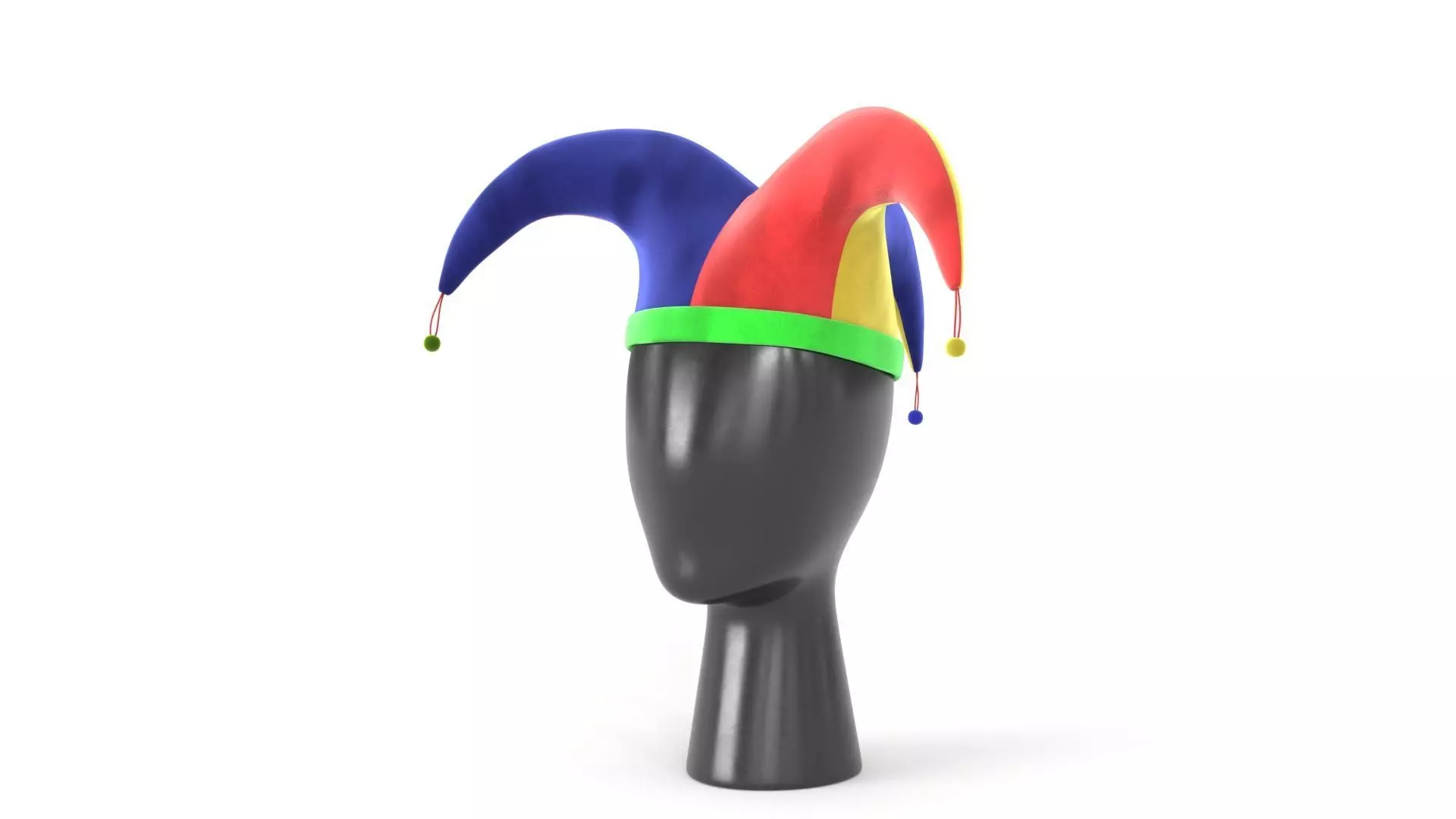 Clown Hat 01 Low-poly 3D model