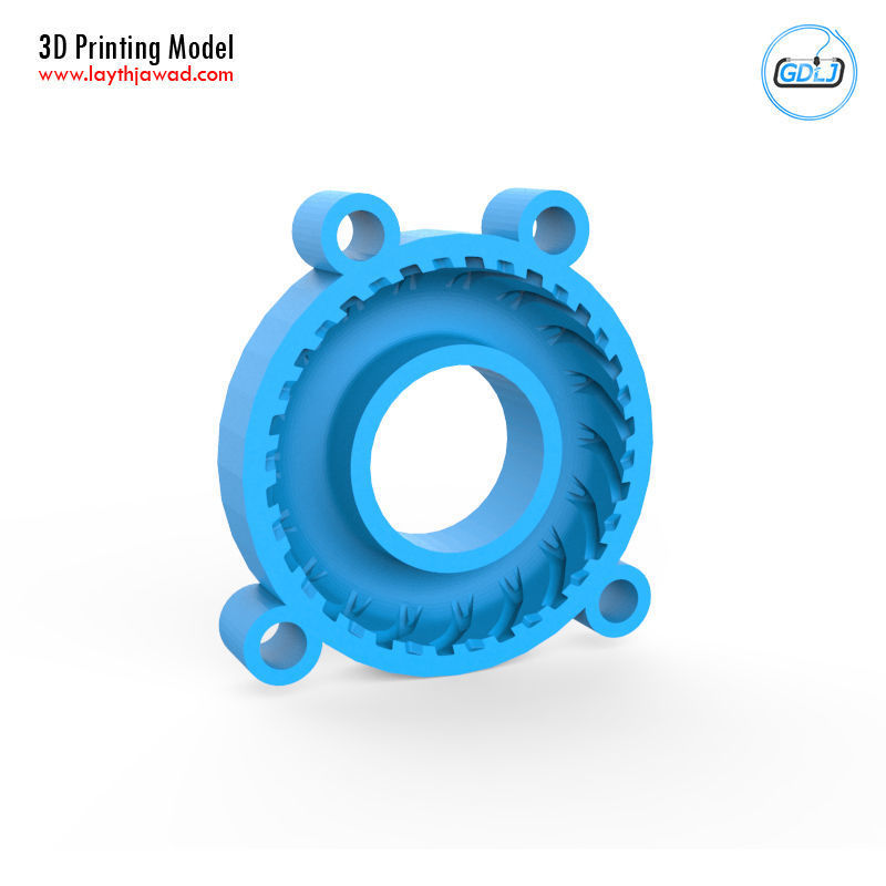 Tire Mold 3D Printing Model 3D print model_4