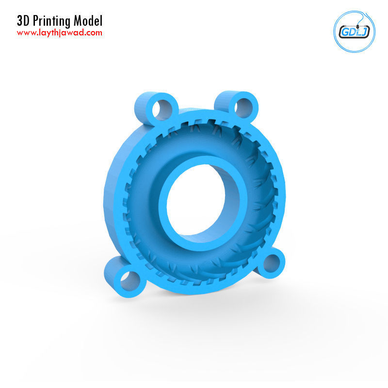 Tire Mold 3D Printing Model 3D print model_3