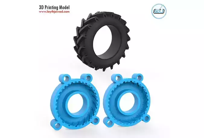 Tire Mold 3D Printing Model 3D print model