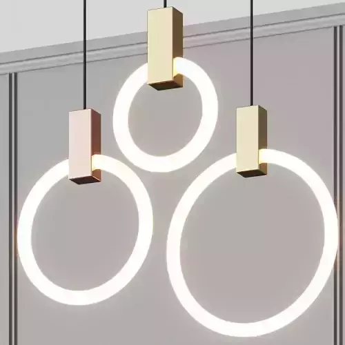 Matthew McCormick Halo Pendant Lamp