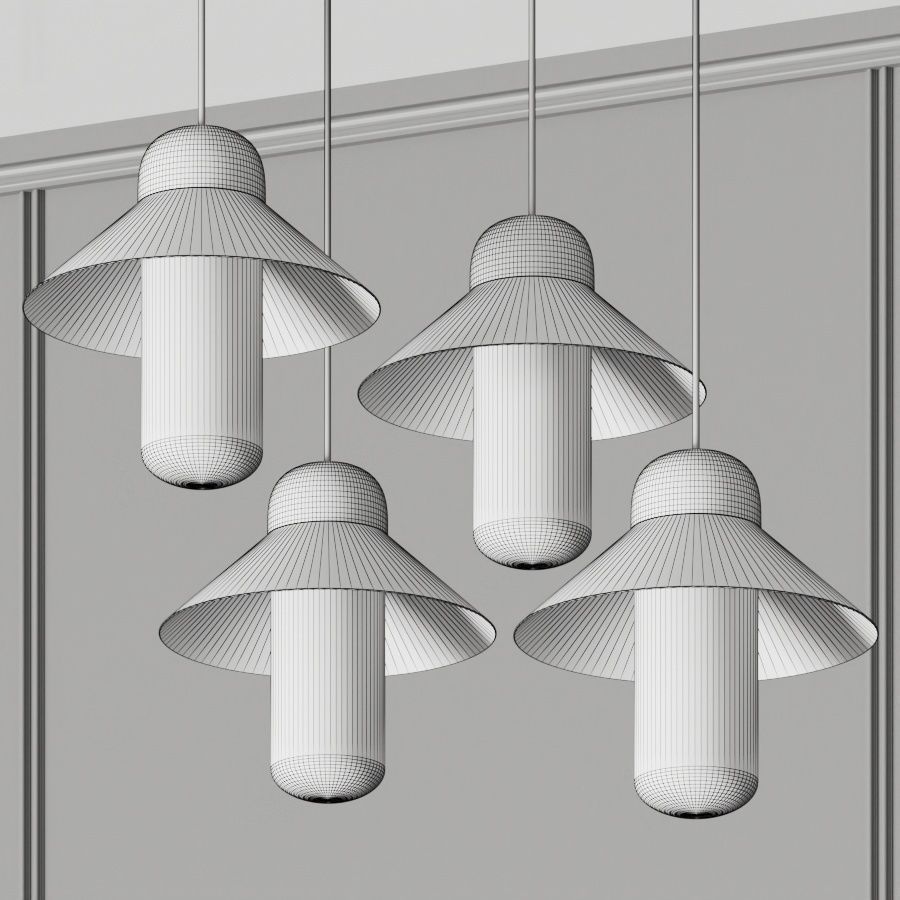Alma light Capsulehat Pendant Lamps 3D model_1