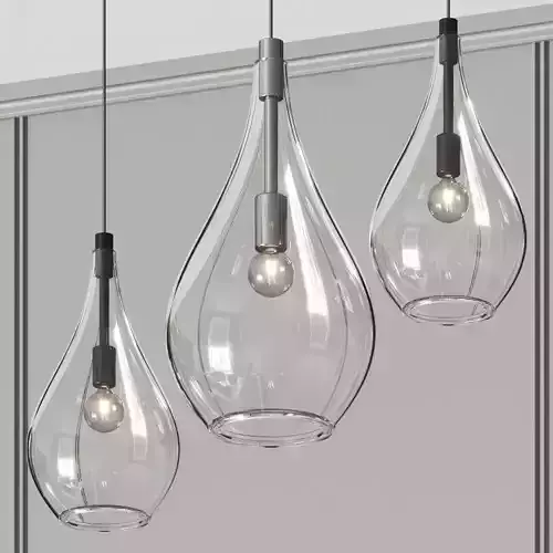 Cangini and Tucci Lacrima Pendant Lamps