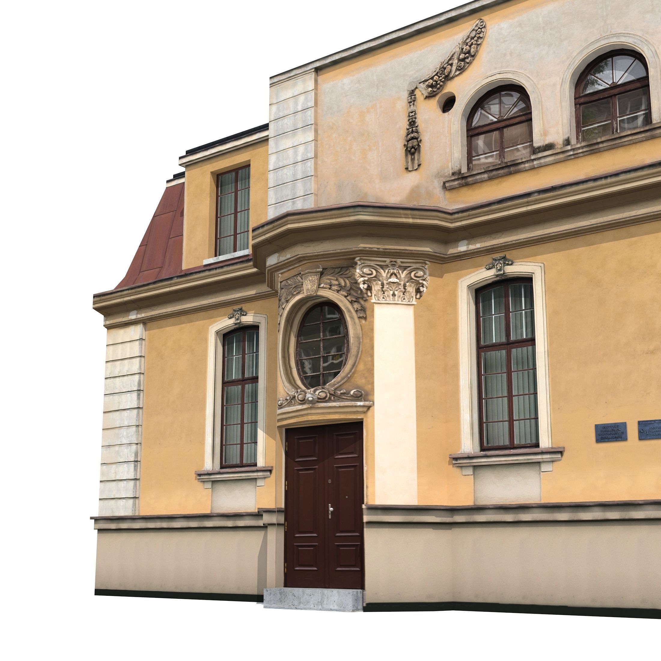 Apartment House 193 Low-poly 3D model_9