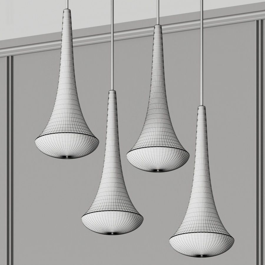 Top Light Look At Me Pendant Lamps 3D model_1